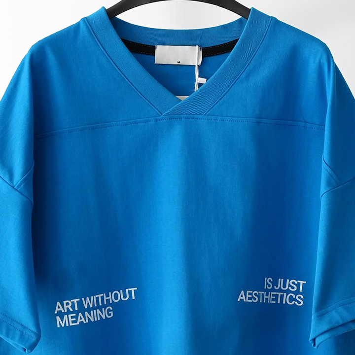 apparel maker v-neck t-shirts custom high quality sport t-shirt v neck